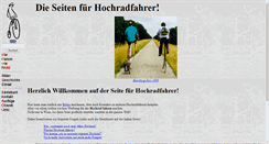 Desktop Screenshot of hochrad.net